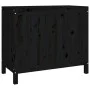 Baúl para la colada madera maciza de pino negro 88,5x44x76 cm de vidaXL, Cestas para ropa - Ref: Foro24-823583, Precio: 108,9...