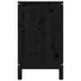 Baúl para la colada madera maciza de pino negro 88,5x44x76 cm de vidaXL, Cestas para ropa - Ref: Foro24-823583, Precio: 108,9...