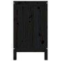 Baúl para la colada madera maciza de pino negro 88,5x44x76 cm de vidaXL, Cestas para ropa - Ref: Foro24-823583, Precio: 109,9...