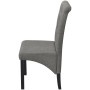 Sillas de comedor 2 unidades tela gris claro de vidaXL, Sillas de comedor - Ref: Foro24-242222, Precio: 201,43 €, Descuento: %
