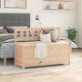 Banco de madera maciza de pino 110x41x76,5 cm en Bancos | Comprar online en Foru.es