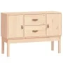 Aparador de madera maciza de pino 110x40x78 cm de vidaXL, Aparadores - Ref: Foro24-823524, Precio: 136,58 €, Descuento: %