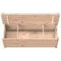 Banco de madera maciza de pino 110x41x76,5 cm en Bancos | Comprar online en Foru.es