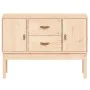Aparador de madera maciza de pino 110x40x78 cm de vidaXL, Aparadores - Ref: Foro24-823524, Precio: 136,58 €, Descuento: %