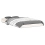 Estructura cama individual madera maciza pino blanco 90x190 cm de vidaXL, Camas y somieres - Ref: Foro24-823480, Precio: 61,4...