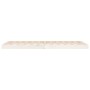 Estructura cama individual madera maciza pino blanco 90x190 cm de vidaXL, Camas y somieres - Ref: Foro24-823480, Precio: 61,4...