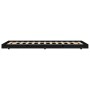 Estructura de cama madera maciza de pino negro 75x190 cm de vidaXL, Camas y somieres - Ref: Foro24-823513, Precio: 87,20 €, D...