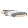 Estructura de cama madera maciza de pino 75x190 cm de vidaXL, Camas y somieres - Ref: Foro24-823484, Precio: 56,10 €, Descuen...