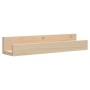Estantes de pared 2 uds madera maciza de pino 50x12x9 cm en Estanterías | Comprar online en Foru.es