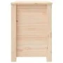 Caja de almacenamiento madera maciza de pino 60x32x45,5 cm de vidaXL, Armarios y almacenamiento - Ref: Foro24-823544, Precio:...
