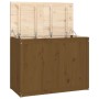 Baúl para colada madera maciza pino marrón miel 88,5x44x66 cm de vidaXL, Cestas para ropa - Ref: Foro24-823572, Precio: 99,80...