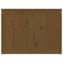 Baúl para colada madera maciza pino marrón miel 88,5x44x66 cm de vidaXL, Cestas para ropa - Ref: Foro24-823572, Precio: 99,80...