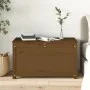 Caja de almacenaje madera maciza pino marrón miel 80x40x45,5 cm de vidaXL, Armarios y almacenamiento - Ref: Foro24-823537, Pr...