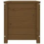 Caja de almacenaje madera maciza pino marrón miel 80x40x45,5 cm de vidaXL, Armarios y almacenamiento - Ref: Foro24-823537, Pr...
