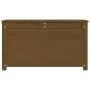 Caja de almacenaje madera maciza pino marrón miel 80x40x45,5 cm de vidaXL, Armarios y almacenamiento - Ref: Foro24-823537, Pr...