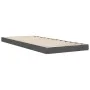 Gray pine solid wood bed frame 75x190 cm by vidaXL, Beds and slatted bases - Ref: Foro24-823486, Price: 88,85 €, Discount: %