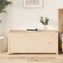 Caja de almacenamiento madera maciza de pino 110x50x45,5 cm de vidaXL, Armarios y almacenamiento - Ref: Foro24-823539, Precio...