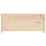 Caja de almacenamiento madera maciza de pino 110x50x45,5 cm de vidaXL, Armarios y almacenamiento - Ref: Foro24-823539, Precio...