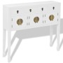 Aparador de estilo chino de madera maciza blanco de vidaXL, Aparadores - Ref: Foro24-242647, Precio: 191,05 €, Descuento: %