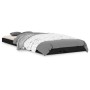 Estructura de cama madera maciza de pino negro 75x190 cm de vidaXL, Camas y somieres - Ref: Foro24-823488, Precio: 79,01 €, D...
