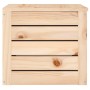 Caja de almacenaje madera maciza de pino 59,5x36,5x33 cm en Armarios y almacenamiento | Comprar online en Foru.es