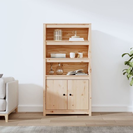 Aparador de madera maciza de pino 80x35x154 cm de vidaXL, Aparadores - Ref: Foro24-823519, Precio: 142,85 €, Descuento: %