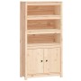 Aparador de madera maciza de pino 80x35x154 cm de vidaXL, Aparadores - Ref: Foro24-823519, Precio: 142,85 €, Descuento: %