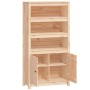 Aparador de madera maciza de pino 80x35x154 cm de vidaXL, Aparadores - Ref: Foro24-823519, Precio: 142,85 €, Descuento: %