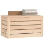 Caja de almacenaje madera maciza de pino 89x36,5x33 cm en Armarios y almacenamiento | Comprar online en Foru.es