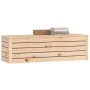 Caja de almacenaje madera maciza de pino 109x36,5x33 cm en Armarios y almacenamiento | Comprar online en Foru.es