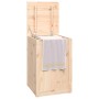 Baúl para la colada madera maciza de pino 44x44x66 cm de vidaXL, Cestas para ropa - Ref: Foro24-823564, Precio: 68,03 €, Desc...