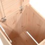 Baúl para la colada madera maciza de pino 44x44x66 cm de vidaXL, Cestas para ropa - Ref: Foro24-823564, Precio: 68,03 €, Desc...