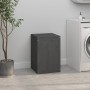 Baúl para la colada madera maciza de pino gris 44x44x66 cm de vidaXL, Cestas para ropa - Ref: Foro24-823566, Precio: 78,18 €,...