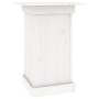 Soporte para plantas madera maciza de pino blanco 40x40x60 cm en Soportes para macetas | Comprar online en Foru.es