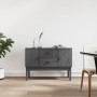 Aparador madera maciza de pino gris 110x40x78 cm de vidaXL, Aparadores - Ref: Foro24-823526, Precio: 106,64 €, Descuento: %