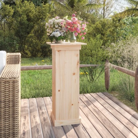 Soporte para plantas madera maciza de pino 40x40x90 cm en Soportes para macetas | Comprar online en Foru.es