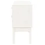 Aparador madera maciza de pino blanco 110x40x78 cm de vidaXL, Aparadores - Ref: Foro24-823525, Precio: 154,05 €, Descuento: %