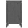 Baúl para la colada madera maciza de pino gris 44x44x76 cm de vidaXL, Cestas para ropa - Ref: Foro24-823576, Precio: 65,62 €,...