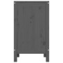 Baúl para la colada madera maciza de pino gris 44x44x76 cm de vidaXL, Cestas para ropa - Ref: Foro24-823576, Precio: 65,62 €,...