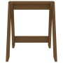 Taburetes 2 uds madera maciza de pino marrón miel 40x40x45 cm en Taburetes y sillas plegables | Comprar online en Foru.es