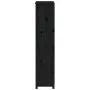 Aparador alto madera maciza de pino negro 80x35x154 cm de vidaXL, Aparadores - Ref: Foro24-823523, Precio: 139,45 €, Descuent...