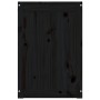 Baúl para la colada madera maciza de pino negro 44x44x66 cm de vidaXL, Cestas para ropa - Ref: Foro24-823568, Precio: 62,88 €...