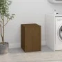 Baúl para colada madera maciza pino marrón miel 44x44x66 cm de vidaXL, Cestas para ropa - Ref: Foro24-823567, Precio: 61,52 €...