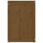 Baúl para colada madera maciza pino marrón miel 44x44x66 cm de vidaXL, Cestas para ropa - Ref: Foro24-823567, Precio: 61,52 €...