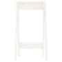 Taburetes 2 unidades madera maciza de pino blanco 40x40x75 cm en Taburetes y sillas plegables | Comprar online en Foru.es