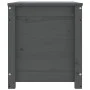 Caja de almacenaje madera maciza de pino gris 80x40x45,5 cm de vidaXL, Armarios y almacenamiento - Ref: Foro24-823536, Precio...