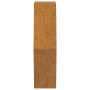 Jardineras de pared 2 uds acero corten oxidado 46x10x40 cm en Macetas y jardineras | Comprar online en Foru.es