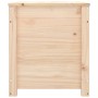 Caja de almacenamiento madera maciza de pino 80x40x45,5 cm de vidaXL, Armarios y almacenamiento - Ref: Foro24-823534, Precio:...