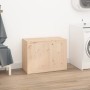Baúl para la colada madera maciza de pino 88,5x44x66 cm de vidaXL, Cestas para ropa - Ref: Foro24-823569, Precio: 110,23 €, D...