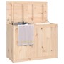 Baúl para la colada madera maciza de pino 88,5x44x66 cm de vidaXL, Cestas para ropa - Ref: Foro24-823569, Precio: 110,23 €, D...